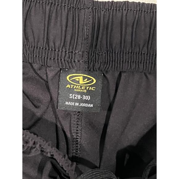 Athletic Works DriWorks Black Athletic Men's S (28-30) - Picture 3 of 4